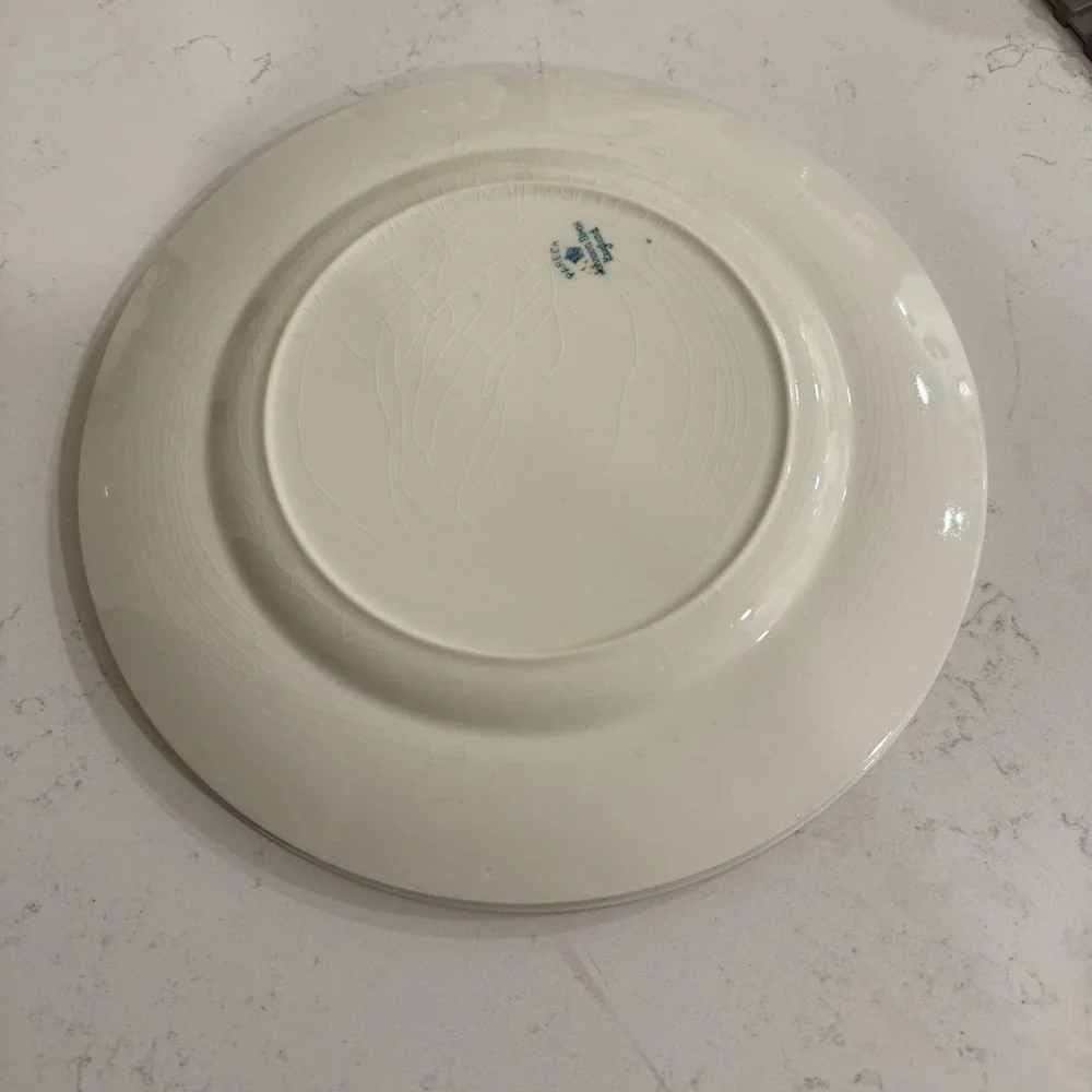 2/ Pareek Johnson Brothers England JB311 Blue Dinner Plates 10.5